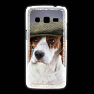 Coque Samsung Galaxy Express2 Beagle avec casquette