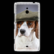 Coque Nokia Lumia 1320 Beagle avec casquette