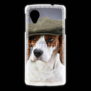 Coque LG Nexus 5 Beagle avec casquette