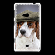 Coque Nokia Lumia 625 Beagle avec casquette