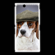Coque Sony Xpéria Z Ultra Beagle avec casquette