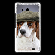 Coque Huawei Ascend Mate Beagle avec casquette