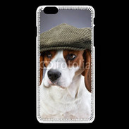 Coque iPhone 6Plus / 6Splus Beagle avec casquette