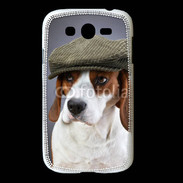 Coque Samsung Galaxy Grand Beagle avec casquette