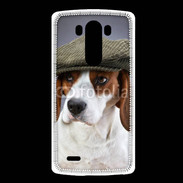 Coque LG G3 Beagle avec casquette