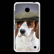 Coque Nokia Lumia 630 Beagle avec casquette