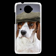 Coque HTC Desire 601 Beagle avec casquette