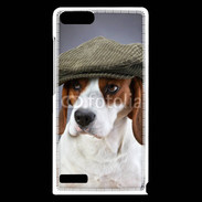 Coque Huawei Ascend G6 Beagle avec casquette