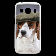 Coque Samsung Galaxy Ace4 Beagle avec casquette