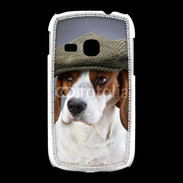 Coque Samsung Galaxy Young Beagle avec casquette