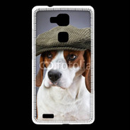 Coque Huawei Ascend Mate 7 Beagle avec casquette