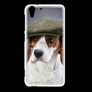 Coque HTC Desire Eye Beagle avec casquette