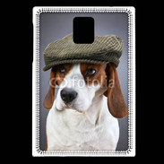 Coque Blackberry Passport Beagle avec casquette