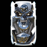 Coque Blackberry 8520 Moto tête de mort