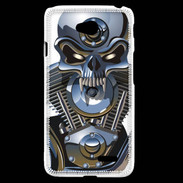 Coque LG L70 Moto tête de mort