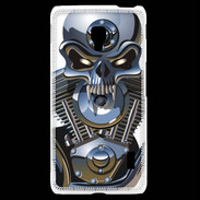 Coque LG F6 Moto tête de mort
