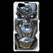 Coque Sony Xperia Z1 Compact Moto tête de mort