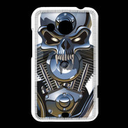 Coque HTC Desire 200 Moto tête de mort