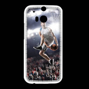 Coque HTC One M8 Basketball et dunk 55