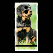Coque Sony Xperia P Chiot Rottweiler 1