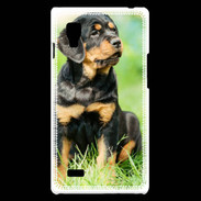 Coque LG Optimus L9 Chiot Rottweiler 1