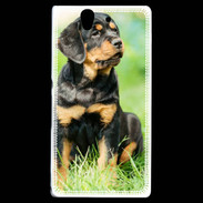 Coque Sony Xperia Z Chiot Rottweiler 1