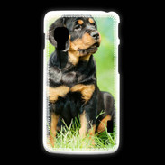 Coque LG L5 2 Chiot Rottweiler 1