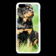 Coque iPhone 5C Chiot Rottweiler 1