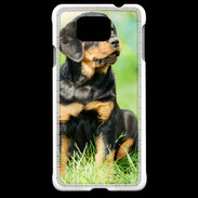 Coque Samsung Galaxy Alpha Chiot Rottweiler 1