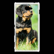 Coque Sony Xperia M2 Chiot Rottweiler 1
