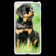 Coque LG F6 Chiot Rottweiler 1
