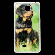 Coque LG F5 Chiot Rottweiler 1