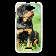 Coque HTC Desire 516 Chiot Rottweiler 1