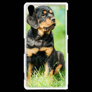 Coque Sony Xperia Z2 Chiot Rottweiler 1