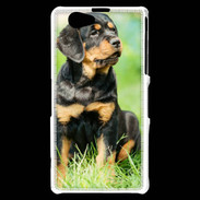 Coque Sony Xperia Z1 Compact Chiot Rottweiler 1