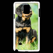 Coque Samsung Galaxy Note 4 Chiot Rottweiler 1