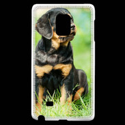Coque Samsung Galaxy Note Edge Chiot Rottweiler 1