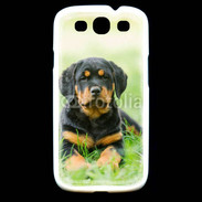 Coque Samsung Galaxy S3 Chiot Rottweiler 2