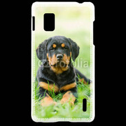 Coque LG Optimus G Chiot Rottweiler 2