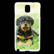Coque Samsung Galaxy Note 3 Chiot Rottweiler 2