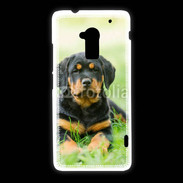 Coque HTC One Max Chiot Rottweiler 2