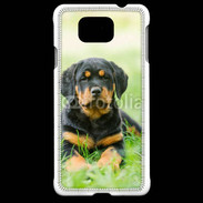 Coque Samsung Galaxy Alpha Chiot Rottweiler 2