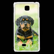 Coque LG F5 Chiot Rottweiler 2