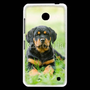 Coque Nokia Lumia 630 Chiot Rottweiler 2
