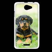 Coque HTC Desire 516 Chiot Rottweiler 2