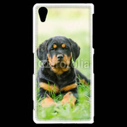 Coque Sony Xperia Z2 Chiot Rottweiler 2