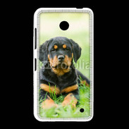 Coque Nokia Lumia 635 Chiot Rottweiler 2