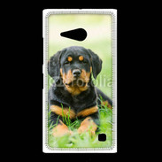 Coque Nokia Lumia 735 Chiot Rottweiler 2