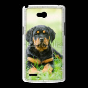 Coque LG L80 Chiot Rottweiler 2