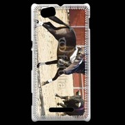 Coque Sony Xperia M Corrida à cheval 20